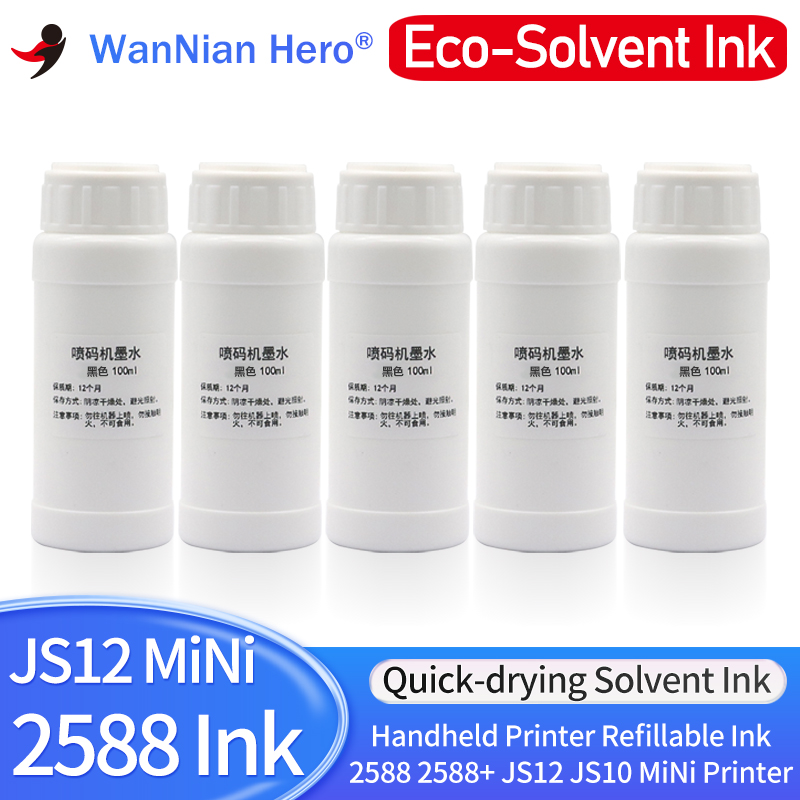 Inchiostro ricaricabile da 100 - Solvent Printer Ink recensione e prezzo